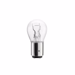 Bosch 1987301016, Car Light Bulb, P21/5W Pure Light, Brake Light, Turn Signal, Taillight, Licence Plate Light