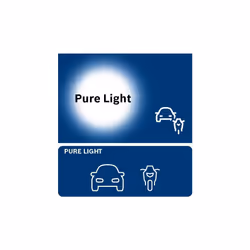 W3W 504 Pure Light car light bulbs 12 V 3 W W21x95d 2 bulbs
