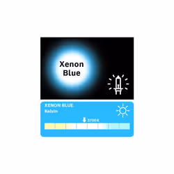 W5W 501 Xenon Blue car light bulbs  12 V 5 W W21x95d  2 bulbs