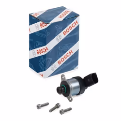 Fuel metering valve; BOSCH; High Pressure Pump (low pressure side) with fastening/mounting material; for MERCEDES-BENZ; 64607 ...