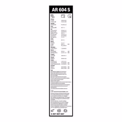 Wiper Blade Aerotwin AR604S, Length: 600mm/450mm  Set of Front Wiper Blades