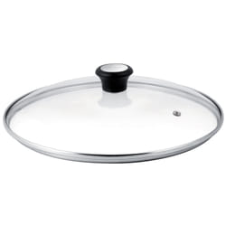 Tefal 28097912 pan lid Round Black, Steel, Transparent