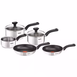 Tefal Comfort Max C972S5, Mixed set, Stainless steel, Stainless steel, Tefal Power Resist, Black, Silicone