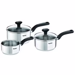 Tefal Comfort Max C973S3, Boiling set, Stainless steel, Stainless steel, No coating, Black, Silicone