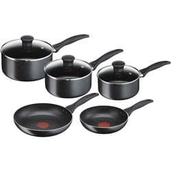 Tefal Origins 5 Piece Stone Pots and Pans set
