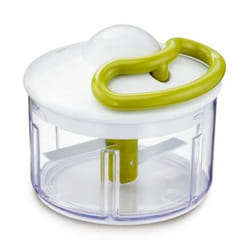 T-Fal K13704 manual food chopper Green, Transparent, White