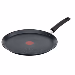 Tefal Unlimited On G25939AZ, Round, Crepe pan, Black, Titanium, 175 °C, Aluminium