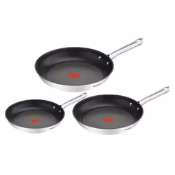 Tefal Duetto A704S3, Stainless steel, Stainless steel, Titanium, Stainless steel, 250 °C, Thermo-Spot