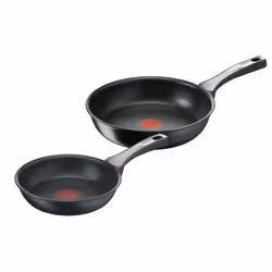 Tefal G25990, Black, Titanium, 175 °C, Aluminium, Ceramic, Gas, Halogen, Induction, Sealed plate, France