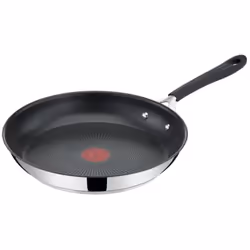 Tefal Jamie Oliver E3030644, Round, All-purpose pan, Black, Stainless steel, Titanium, 210 °C, Stainless steel