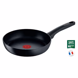 Tefal Black Stone G28104, Round, All-purpose pan, Black, Mineralia +, 175 °C, Aluminium