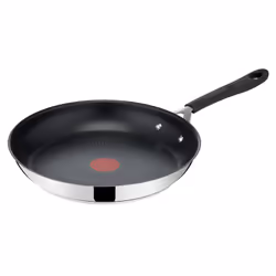 Tefal Jamie Oliver E3030634, Round, All-purpose pan, Black, Stainless steel, Titanium, Jamie Oliver, Stainless steel