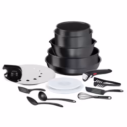 Tefal Ingenio L7629902, Mixed set, Black, Aluminium, Titanium, Black, Thermo-Spot