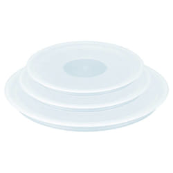 Tefal L98490 pan lid Round White