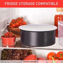 Tefal L98490 pan lid Round White