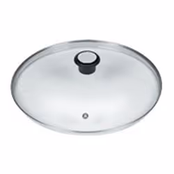 Tefal 280977, Round, Transparent, Glass, Metal, 280 mm, 280 mm