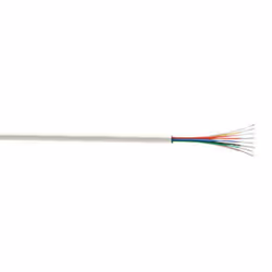 Nexans White 8 Core Alarm & Telephone cable, 50m
