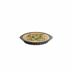 Zenker Quiche Tart Baking Mould Tray 30cm with Solid Nylon Edge Glass Fibre-Reinforced Silicone Baking Tray Easy Clean Non-St ...