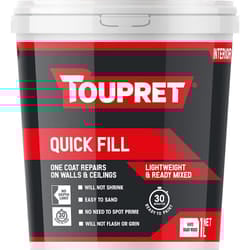 Toupret Quick Fill (Interior) 1 litre, Neutrel, Ready Mixed One coat