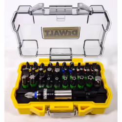 DEWALT DT7969-QZ, 32 Piece XR Professional Magnetic Screwdriver Bit Accessory Set, Yellow