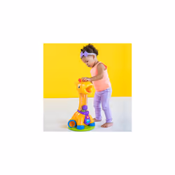 Bright Starts - Spin & Giggle Giraffe Ball Popper Musical Activity Toy with Light & Sounds, 5 Balls, Spinning Toy, Early Development, Ages 12 months