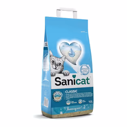 Sanicat  Classic Marseille soap scented cat litter Fast absorption product for your pets hygiene | No dust | Keep You