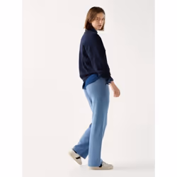 Uniqlo Japan Washable Knit Rib Pants Long Length - 30 NATURAL/L