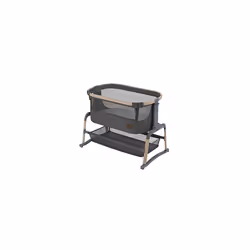 Maxi-Cosi Iora Air Co Sleeper Crib, All-Round Mesh Baby Bedside Crib, 0â6 Months (9 kg), Rocking Mode, 4 Incline & 5 Height ...