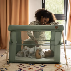 Maxi-Cosi Iris 2-in-1 Baby Travel Cot, 0 â 3 Years, up to 15 kg, Compact Travel Cot, 2 Sleeping Levels, Foldable & Lightweight,