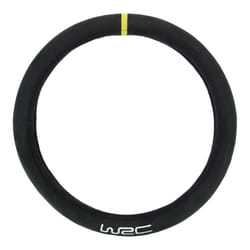 WRC 007383 Steering wheel cover black 35-38 Textile
