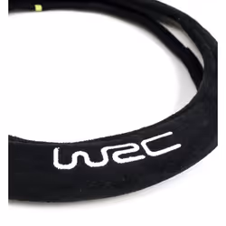 WRC 007383 Steering wheel cover black 35-38 Textile - Additional view 5