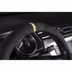 WRC 007383 Steering wheel cover black 35-38 Textile - Additional view 8