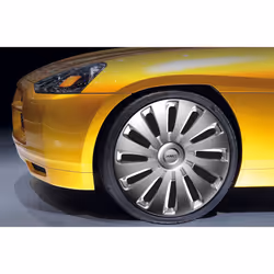 WRC 007586 hubcap 40.6 cm (16") Acrylonitrile butadiene styrene (ABS) Metallic 4 pc(s) - Additional view 4