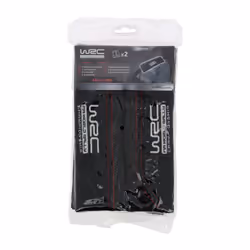 WRC 007593, Seat belt pad, Black, Monochromatic, Universal, Velcro, Polybag