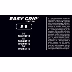 Michelin Easy Grip Limited 008326 Snow chains with chain tensioner with mounting manual, with storage bag Nylon