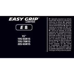 Michelin Easy Grip Limited 008328 Snow chains with chain tensioner with mounting manual, with storage bag Nylon