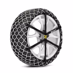 Snow chains; Michelin; Easy Grip Limited; with chain tensioner with mounting manual, with storage bag Steel