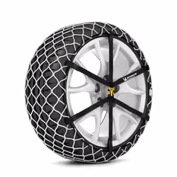 Snow chains; Michelin; Easy Grip Limited; with chain tensioner with mounting manual, with storage bag Steel