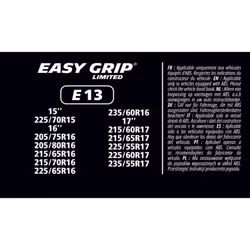 Michelin Easy Grip Limited 008333 Snow chains with chain tensioner with mounting manual, with storage bag Steel