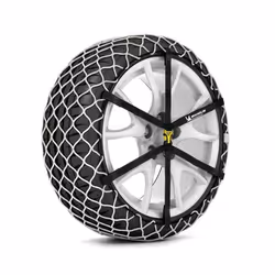 Snow chains; Michelin; Easy Grip Limited; with chain tensioner with mounting manual, with storage bag Steel