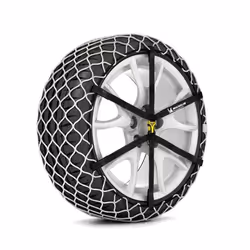 Snow chains; Michelin; Easy Grip Limited; with chain tensioner with mounting manual, with storage bag Steel