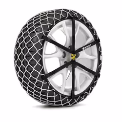 Snow chains; Michelin; Easy Grip Limited; with chain tensioner with mounting manual, with storage bag Plastic