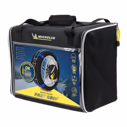 Michelin Fast Grip 008493 Snow chains with chain tensioner with mounting manual, with protective gloves