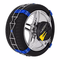 Snow chains; Michelin; Fast Grip; with chain tensioner with mounting manual, with protective gloves
