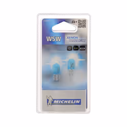 Michelin BLUE LIGHT 008758 Light Bulbs light blue 12 5 W5W W2,1x9,5d Xenon AUDI: A3 Sportback, A3 Hatchback, A5 B8 Sportback