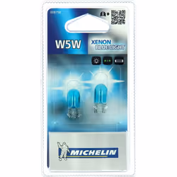 Michelin BLUE LIGHT 008758 Light Bulbs light blue 12 5 W5W W2,1x9,5d Xenon AUDI: A3 Sportback, A3 Hatchback, A5 B8 Sportback - Additional view 5