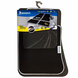 Michelin 009082 Floor mat set PP (Polypropylene) Front and Rear 4 black Universal fit