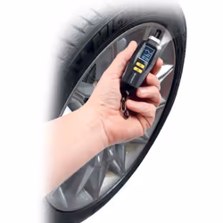 Michelin 009525 Compressed Air Tyre Gauge / -Filler Electronic with battery, with LED with LCD display with hook 0.05 7