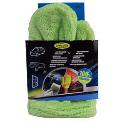 Carlinea 3221320110928, Car, Washing mitt, Green, Microfibre, Hand wash