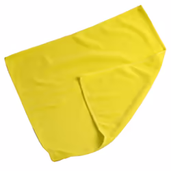 Carlinea 3221320112311, Microfibre, Yellow, Hand wash, 370 mm, 310 mm, 1 pc(s)